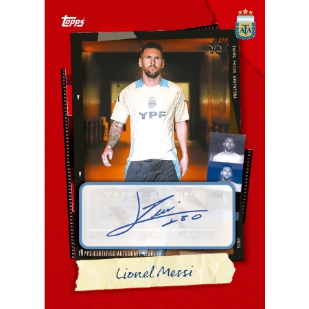 2025 Topps Focus Argentina (Gwarantowany Autograf i 2 karty Numerowane)