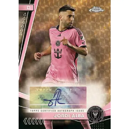 2024 Topps Chrome MLS Soccer Blaster Box