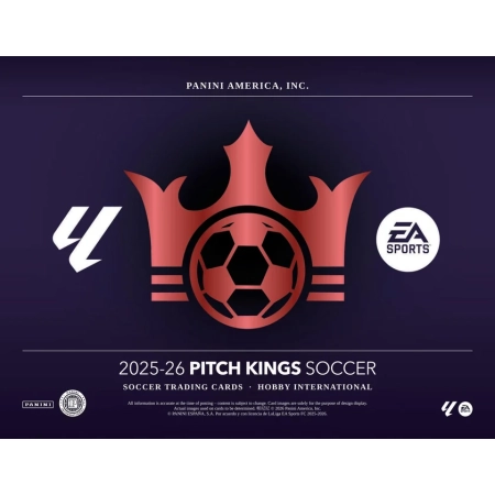 2025/26 Panini Pitch Kings Soccer Hobby International