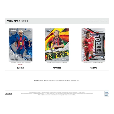 2025/26 Panini Prizm FIFA Soccer 6-Pack Blaster Box