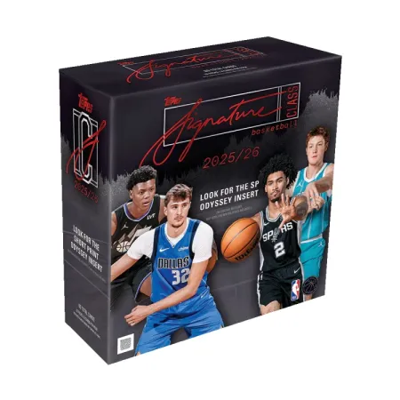2025-26 Topps Signature Class Basketball – Mega Box