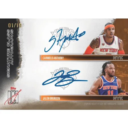 2025-26 Topps Signature Class Basketball – Value Box