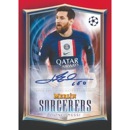 2022/23 Topps Merlin Chrome UEFA Club Competitions – Blaster Box