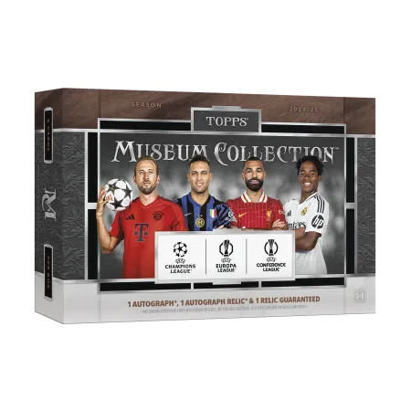 2024/25 Topps UEFA Club Competitions Museum Collection Soccer Hobby Box