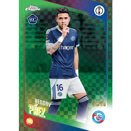 2025/26 Topps Chrome UEFA Club Competitions – Mega Box