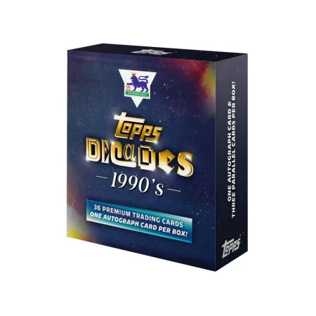 2025/26 Topps Decades Premier League – 90’s Edition Hobby Box