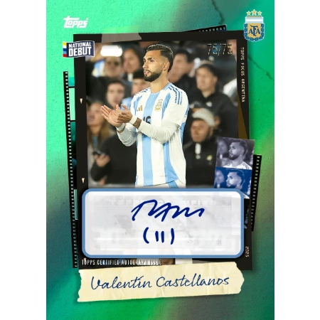 2025 Topps Focus Argentina (Gwarantowany Autograf i 2 karty Numerowane)
