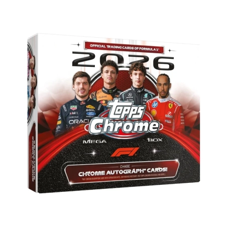 2026 Topps Chrome® Formula 1® - Mega Box -