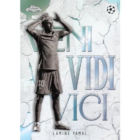 2025/26 Topps Chrome UEFA Club Competitions – Mega Box