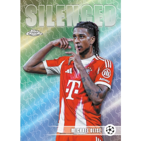 2025/26 Topps Chrome UEFA Club Competitions – Mega Box