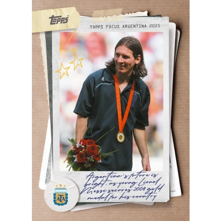 2025 Topps Focus Argentina (Gwarantowany Autograf i 2 karty Numerowane)