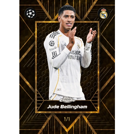 2025/26 Topps Chrome UEFA Club Competitions – Mega Box